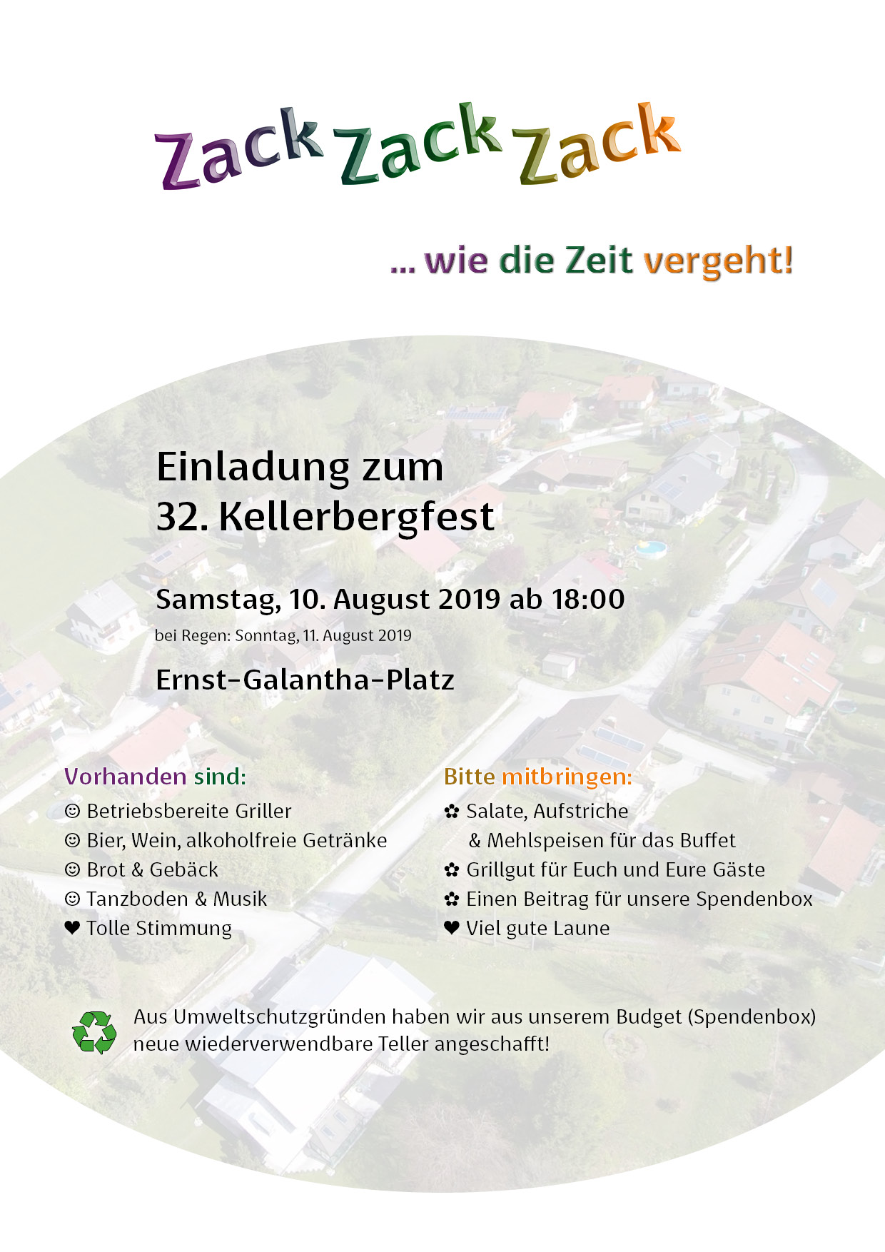 Einladung 32. Kellerbergfest