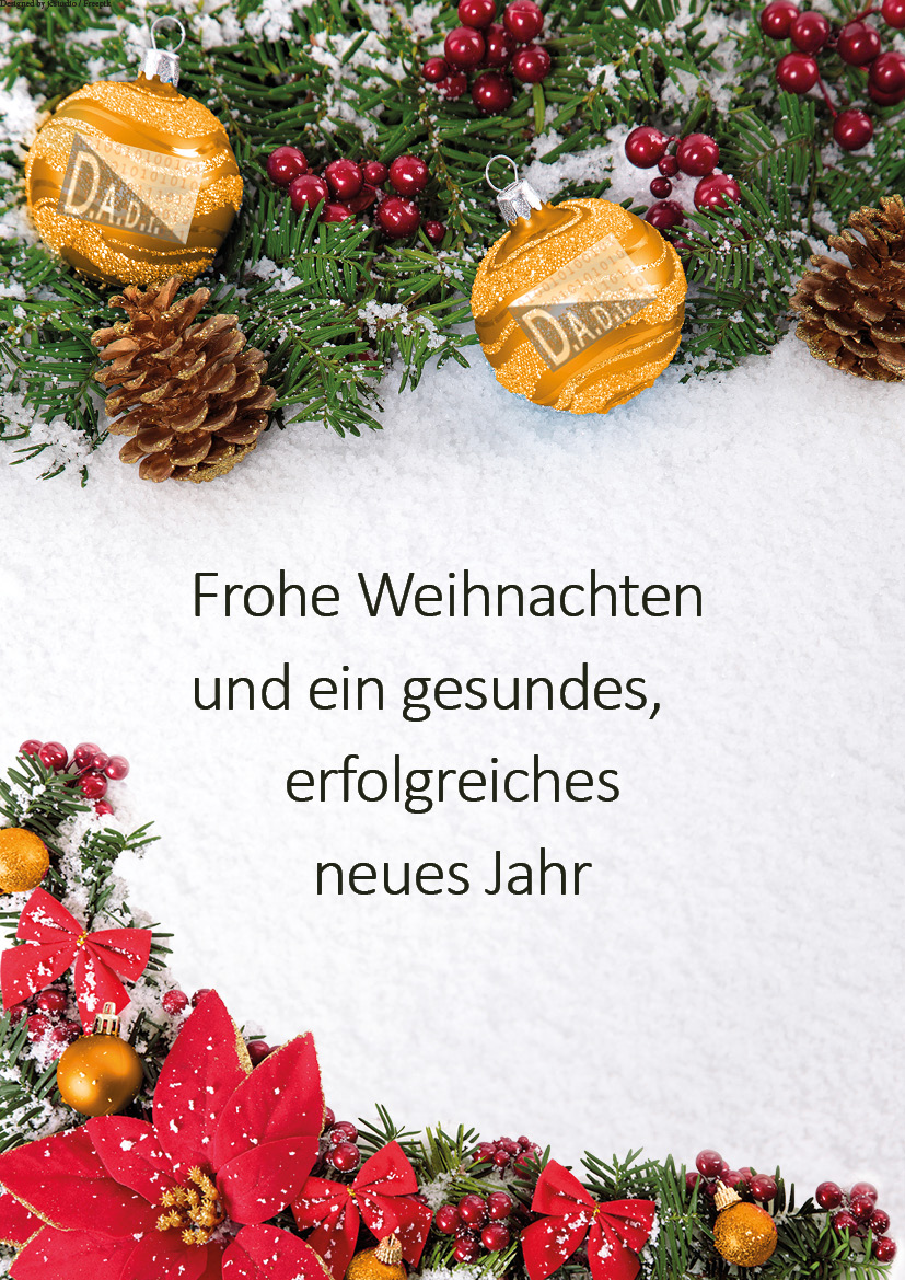 Weihnachtskarte D.A.D.I.