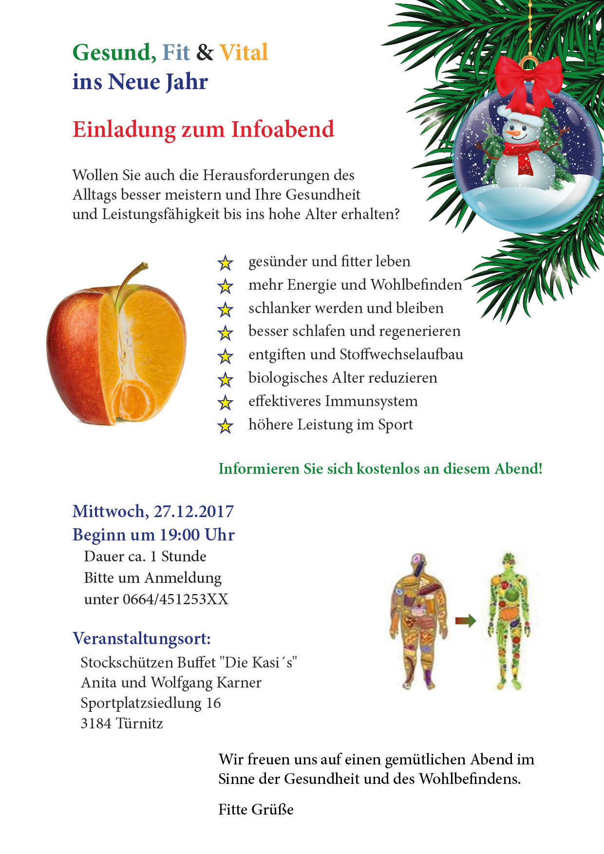 Einladung Gesundheitsabend